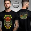 Metallica M72 Virginia Tech Pop Up Shop At Lane Stadium In Blacksburg Virginia United States On May 7 2025 Art By Pitchgrim Two Sided Unisex T-Shirt