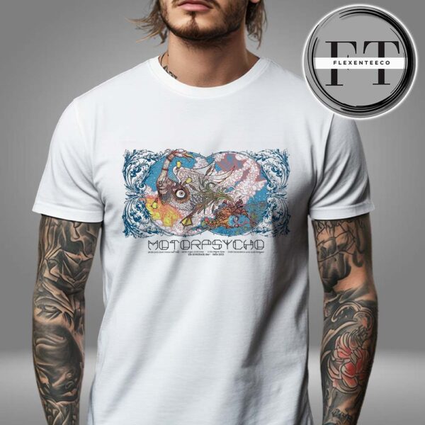 Motorpsycho The Comeback Tour Italia 2025 Unisex T-Shirt