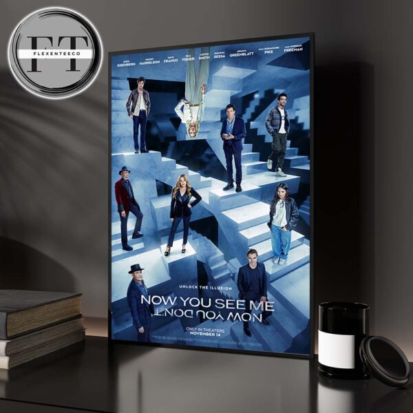 Now You See Me Now You Don’t New Poster Film Released On November 14 2025 Home Decor Poster Canvas