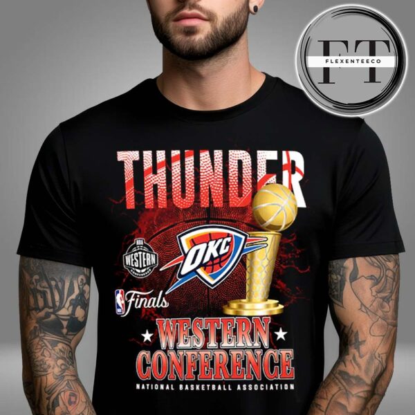 Oklahoma City Thunder Western Conference Finals NBA Finals 2025 Unisex T-Shirt