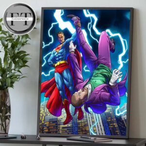 Oklahoma City Thunder Win Denver Nuggets To Western Conference Finals NBA 2025 Super Shai Vs The Joker Home Decor Poster Canvas