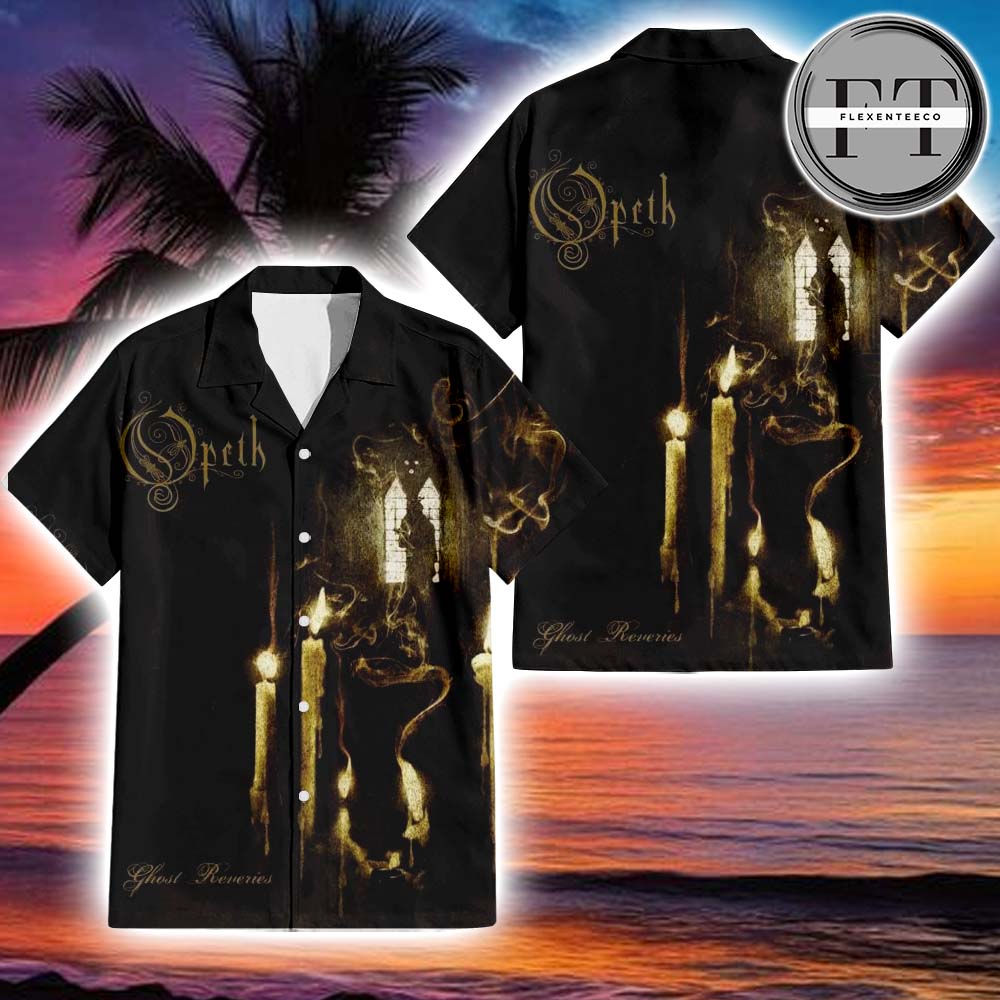 Opeth Ghost Reveries Album Cover 2025 Hawainn T-Shirt Opeth Ghost Reveries Album Cover 2025 Hawainn T-Shirt
