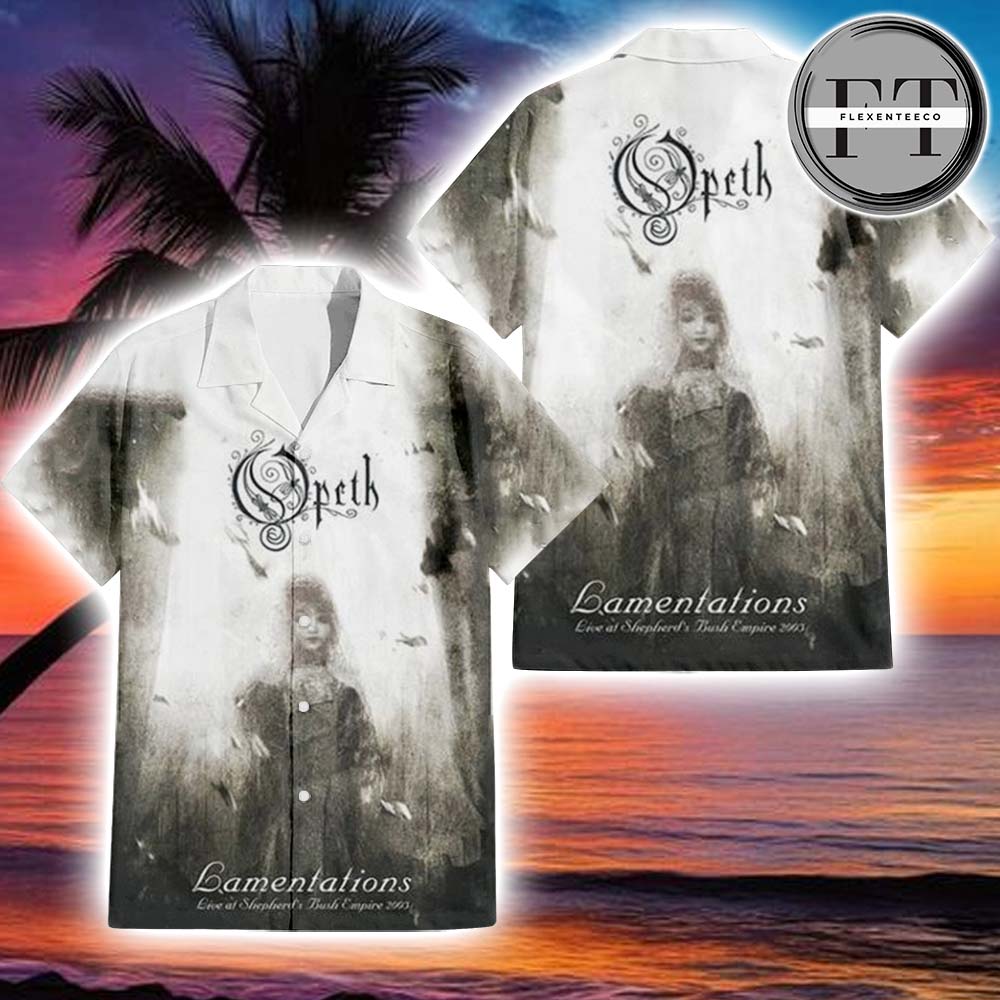 Opeth Lamentations Album Cover 2025 Hawainn T-Shirt Opeth Lamentations Album Cover 2025 Hawainn T-Shirt