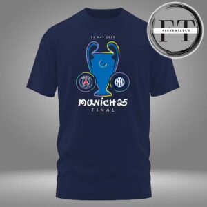 PSG Champions League Final Munich 25 On May 31 2025 Unisex T-Shirt