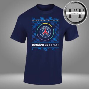 PSG Champions League Final Munich 25 Unisex T-Shirt
