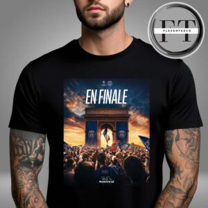 PSG En Finale Road To Munich 2025 UEFA Champions League Unisex T-Shirt