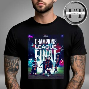 PSG Go To UEFA Champions League Final Road To Munich 25 Unisex T-Shirt