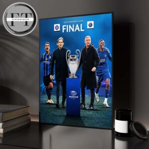 PSG Versus Inter Milan At UEFA Champions League Final 2025 Home Decor Poster Canvas