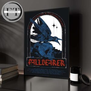 Pallbearer European Tour 2025 On May 2025 Schedule Home Decor Poster Canvas