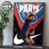 Paris Saint Germain X Nike 13th Title Is For Paris Home Decor Poster Canvas