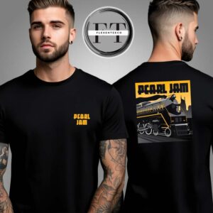 Pearl Jam Nashville Tennessee 2025 At Bridgestone Arena On May 6 2025 Dark Matter World Tour 2025 Event Two Sided Unisex T-Shirt