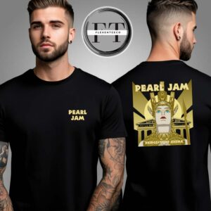 Pearl Jam Nashville Tennessee 2025 At Bridgestone Arena On May 6 2025 Dark Matter World Tour 2025 The Reaper Art Two Side Unisex T-Shirt