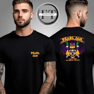 Pearl Jam New Orleans Jazz & Heritage Festival At New Orleans LA On May 3 2025 Event Two Sided Unisex T-Shirt