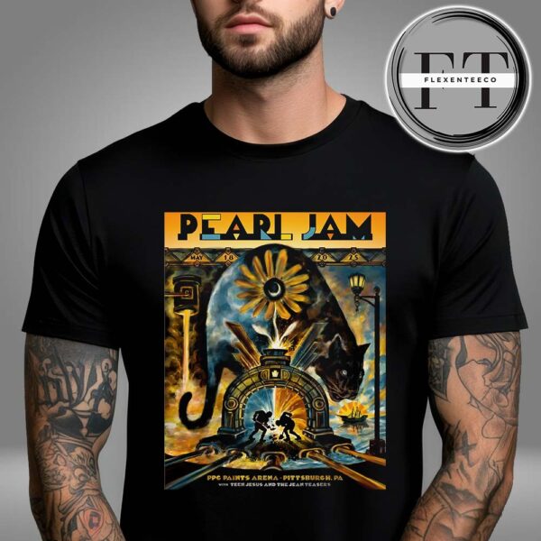 Pearl Jam Nigh 2 At PPG Paints Arena In Pittsburgh PA On May 18 2025 Unisex T-Shirt