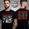 Pierce The Veil Black Mosh Pit I Can’t Hear You World Tour 2025 Two Sided Unisex T-Shirt