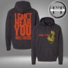 Pierce The Veil Black Screamer I Can’t Hear You World Tour 2025 Two Sided Hoodie Shirt