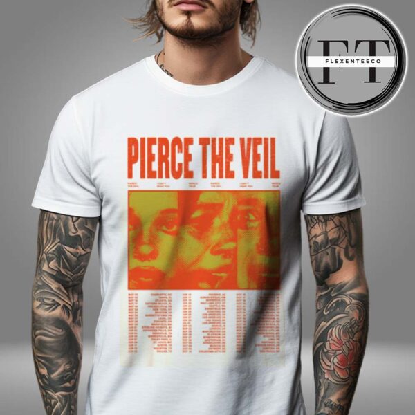 Pierce The Veil Ivory Screamblocks I Can’t Hear You World Tour 2025 Unisex T-Shirt