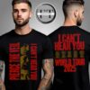 Pierce The Veil Pepper Vertical I Can’t Hear You World Tour 2025 Two Sided Unisex T-Shirt