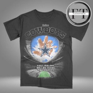 Post Malone X Dallas Cowboys Stadium Unisex T-Shirt