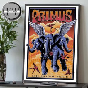 Primus Sessanta V2.0 At BOK Center In Tulsa OK On May 1 2025 Home Decor Poster Canvas