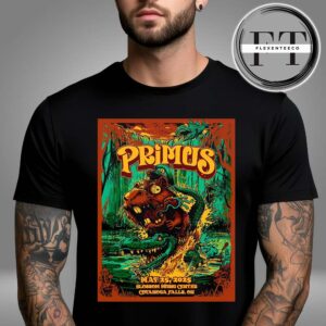 Primus Sessanta V2.0 At Blossom Music Center In Cuyahoga Falls OH On May 25 2025 Unisex T-Shirt