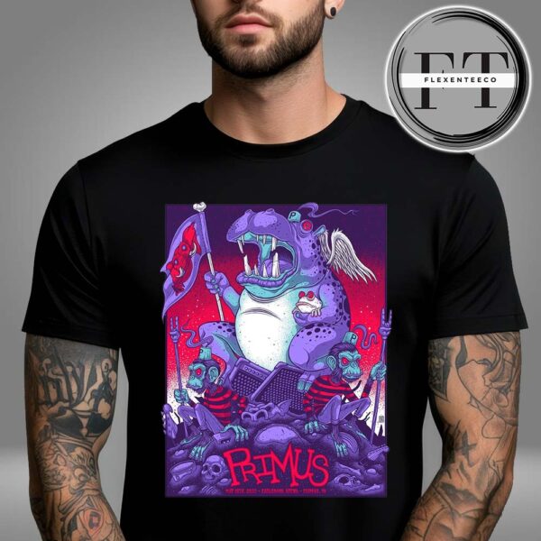 Primus Sessanta V2.0 At Eaglebank Arena In Fairfax VA On May 18 2025 Unisex T-Shirt