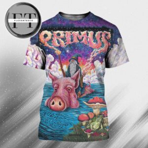 Primus Sessanta V2.0 At Hard Rock Live In Hollywood FL On May 6 2025 All Over Print Shirt