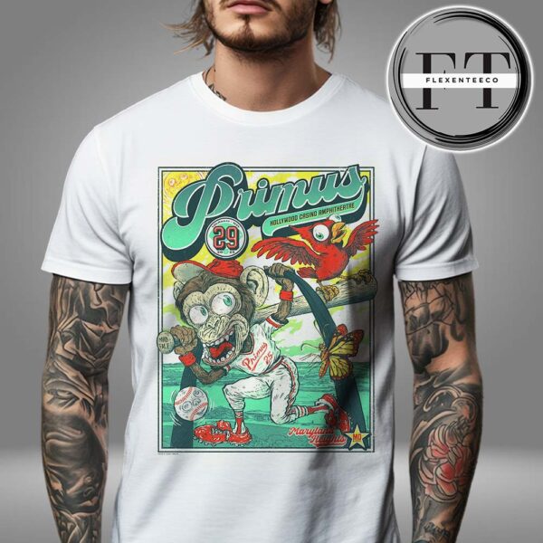 Primus Sessanta V2.0 At Hollywood Casino Amphitheater In Maryland Heights MO On May 29 2025 Unisex T-Shirt