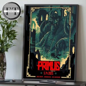 Primus Sessanta V2.0 At SNHU Arena In Manchester NH On May 14 2025 Home Decor Poster Canvas