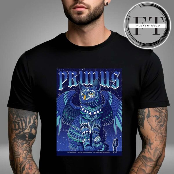 Primus Sessanta V2.0 At The Orion Amphitheater In Huntsville AL On May 4 2025 Unisex T-Shirt