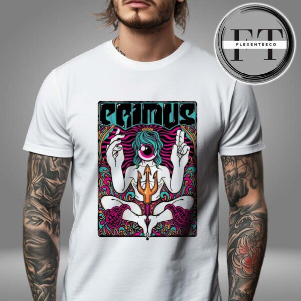 Primus Sessanta V2.0 At Veterans United Home Loans Amphitheater In Virginia Beach VA On May 11 2025 Unisex T-Shirt