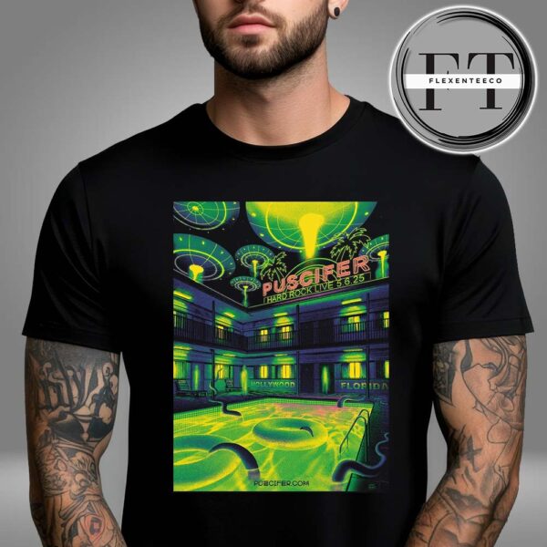 Puscifer Sessanta V2.0 At Hard Rock Live In Hollywood FL On May 6 2025 Unisex T-Shirt