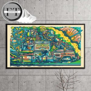 Puscifer Sessanta V2.0 At The Orion Amphitheater In Huntsville AL On May 4 2025 Home Decor Poster Canvas