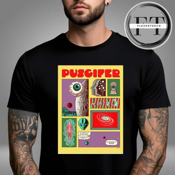 Puscifer Sessanta V2.0 PNC At Bank Arts Center In Holmdel NJ On May 17 2025 Unisex T-Shirt