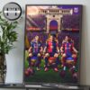 Robert Lewandowski From Barcelona A Century Of Barcelona Goals Home Decor Poster Canvas