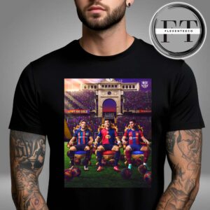 Robert Lewandowski From Barcelona A Century Of Barcelona Goals Unisex T-Shirt