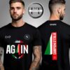SSC Napoli Campioni d’Italia 2024-2025 Victory Serie A Two Sided Unisex T-Shirt