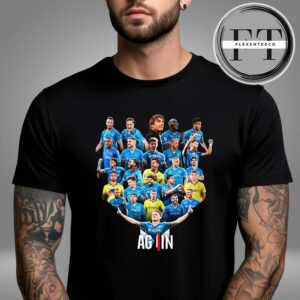 SSC Napoli Reached Champions Scudetto Serie A 2024-2025 Campioni d’Italia Unisex T-Shirt