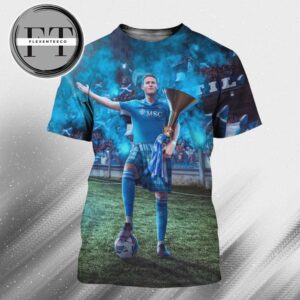 SSC Napoli Wins The Serie A Championship For 2024–2025 Campioni d’Italia All Over Print Shirt