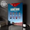 New England Patriots 2025 NFL Schedule Match Dates Home Decor Poster Canvas