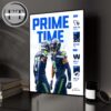 New England Patriots 2025 NFL Schedule Match Dates Home Decor Poster Canvas