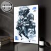 Seattle Seahawks 50th Season 2025 NFL Schedule Match Dates Home Decor Poster Canvas