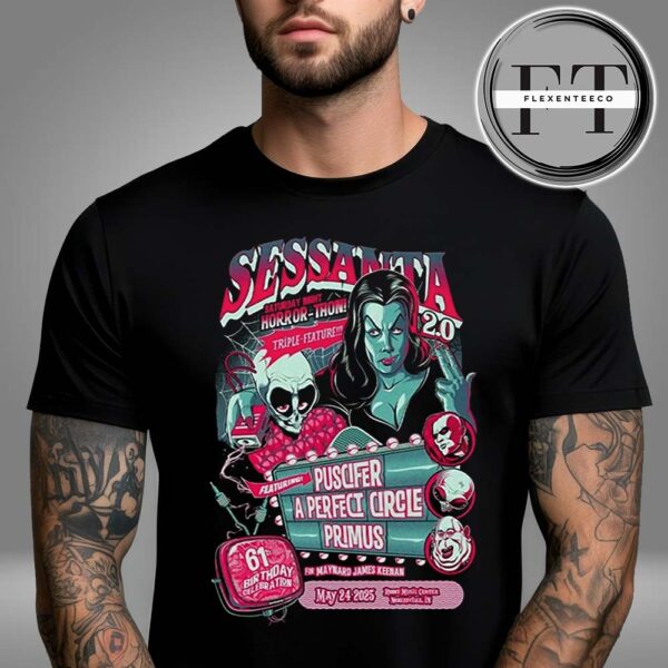 Sessanta V2.0 At Ruoff Music Center In Noblesville IN On May 24 2025 Unisex T-Shirt