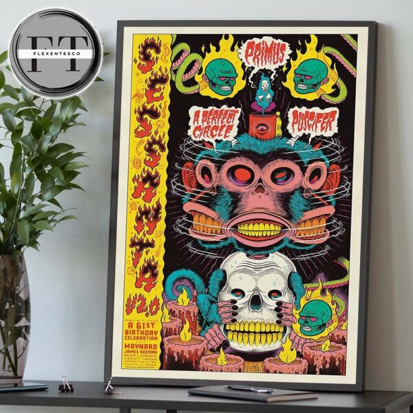 Sessanta V2.0 At Union Amphitheatre In Tampa Florida On May 8 2025 Home Decor Poster Canvas