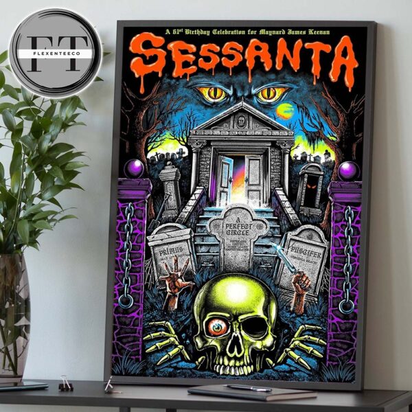Sessanta V2.0 At Veterans United Home Loans Amphitheater In Virginia Beach VA On May 11 2025 Home Decor Poster Canvas