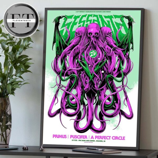 Sessanta V2.0 PNC At Bank Arts Center In Holmdel NJ On May 17 2025 Home Decor Poster Canvas