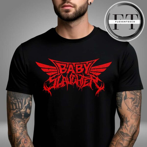 Slaughter To Prevail x Babymetal Babyslaugher Logo Unisex T-Shirt