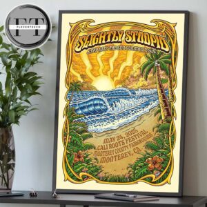 Slightly Stoopid At Monterey CA On May 24 2025 Home Decor Poster Canvas