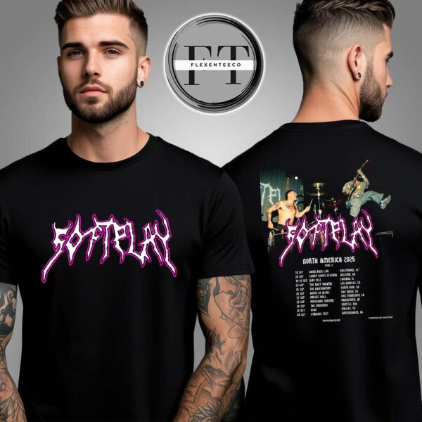 Soft Play North America Tour 2025 Schedule Two Sided Unisex T-Shirt