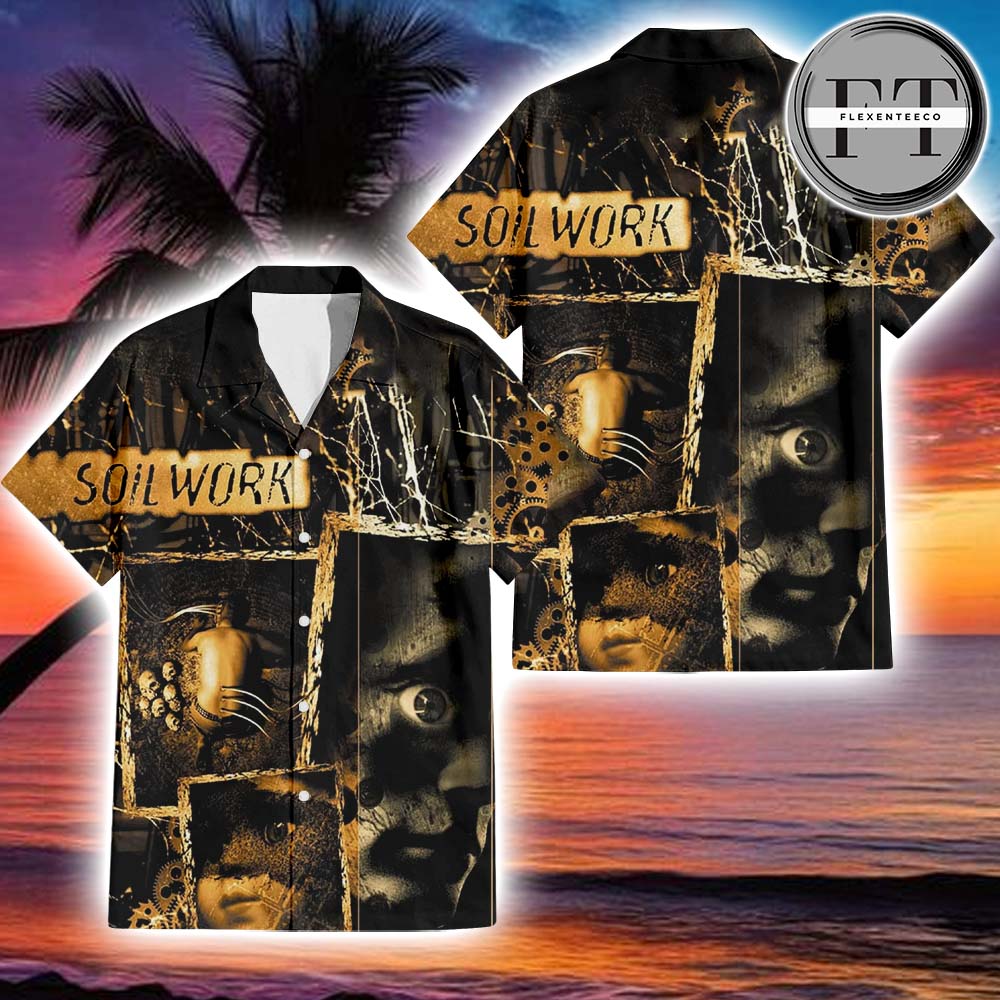 Soilwork A Predator's Portrait Album Cover 2025 Hawainn T-Shirt Soilwork A Predator's Portrait Album Cover 2025 Hawainn T-Shirt
